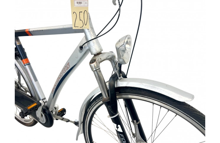 Herenfiets Batavus Weekend silver/28/sity/al/m