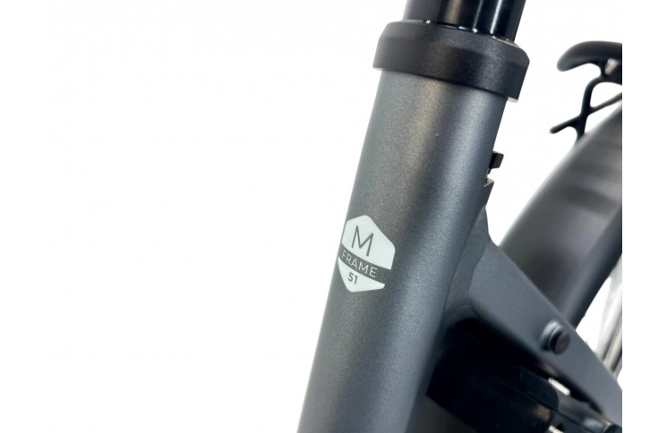 Elektrische fiets 28" Vicotria eTrekking 11.4H, 500 Wh, 51, grijs