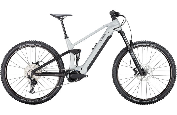 CONWAY Electric MTB Full-Suspension Xyron ST 4.0 №2 29"/44cm-L/12/alu raw matt - black matt/02810800