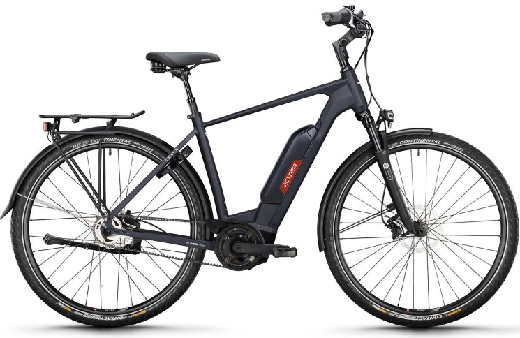 VICTORIA Electric trekking bike CYSALO 13 №1 28"/56cm/7/bat black/02920052