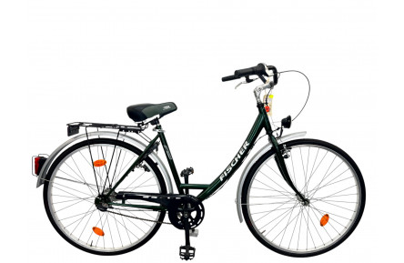 Damesfiets Fischer w/sity/green/28//50cm