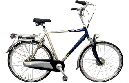 Men's bicycle Gazelle Chamonix 28" 61 cm bronze-purple