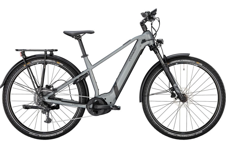 CONWAY Elektrische trekkingfiets Cairon T 3.0 750 28"/49cm-L/9/schaduwgrijs metallic mat - zwart metallic mat/02829802