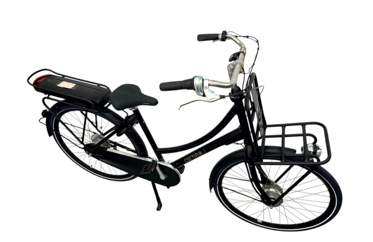 Damesfiets E-bike Cortina U4 28"/50cm/zwart/(36V 8.7Ah 313Wh)