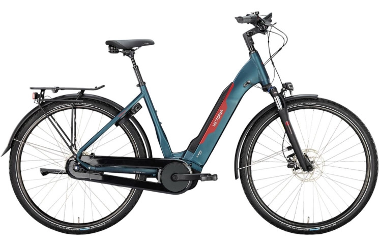 VICTORIA Elektrische trekkingfiets TRESALO 7H 28"/56cm-L/7/donkere nacht mat/02950027