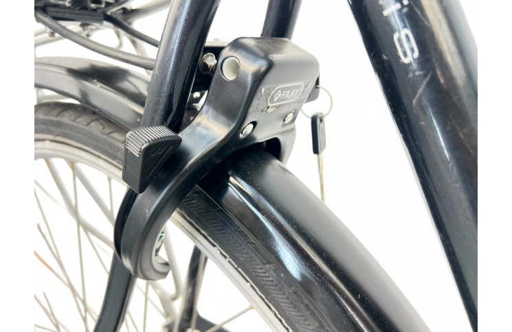 Women's bicycle Gazelle Paris Plus 28" 57 black