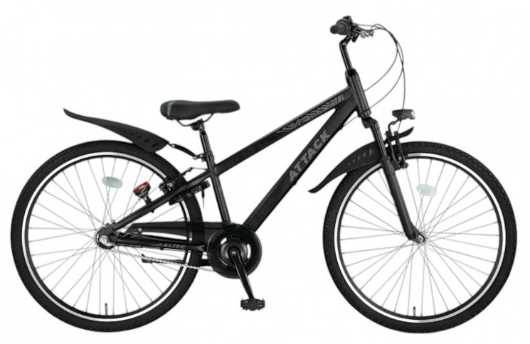 Altec Attack 26"/32cm/zwart-zilver