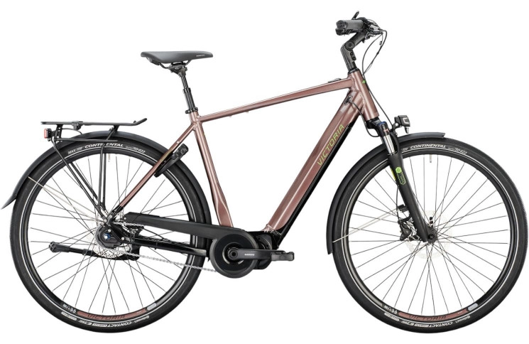 VICTORIA Elektrische trekkingfiets eTouring 11.7 28"/50cm-S/5/bornit koper/02977791