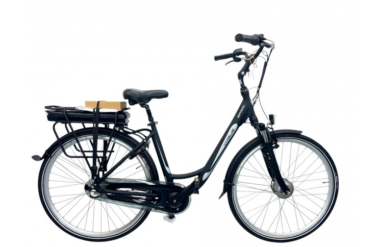 E-BIKE VOGUE BASIC, 3SP, 47CM, MATT-BLACK-BROWN, 36V/13Ah/45Nm/468Wh