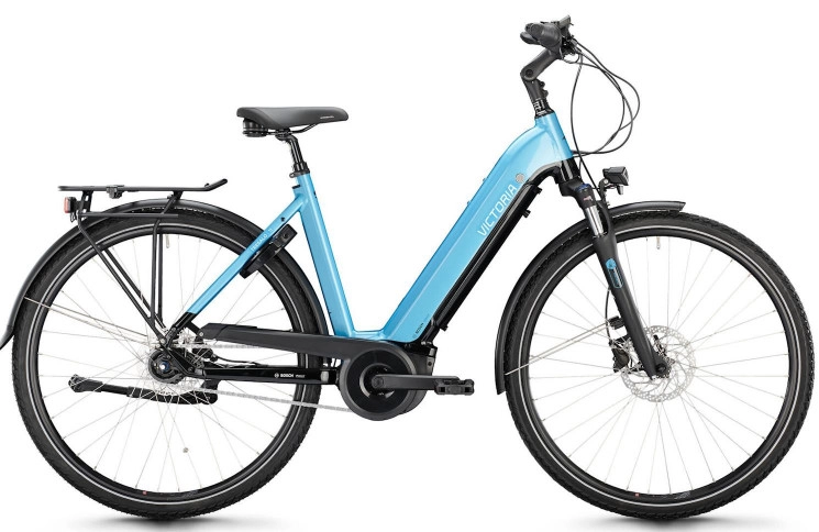 VICTORIA Electric trekking bike TRESALO 11 №1 28"/46cm-S/7/aqua blue/02920207