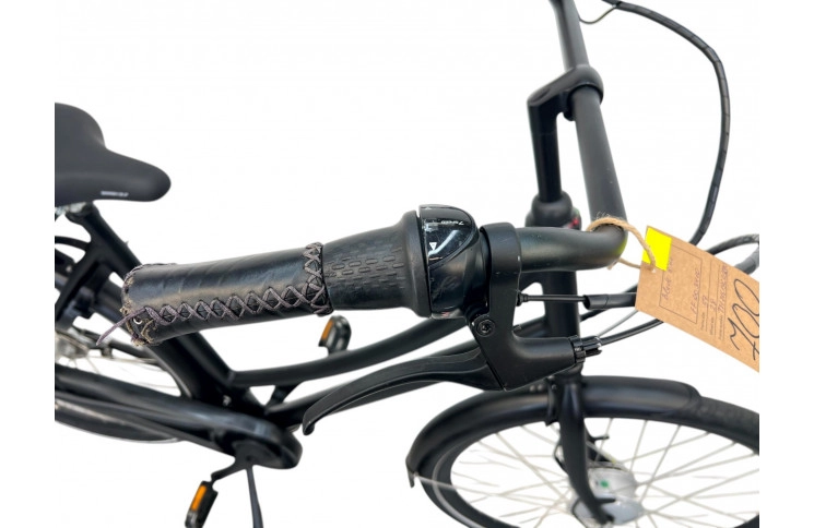 E-bike Damesfiets Black Bike 28"/57cm/zwart/(36V 10Ah 420Wh)