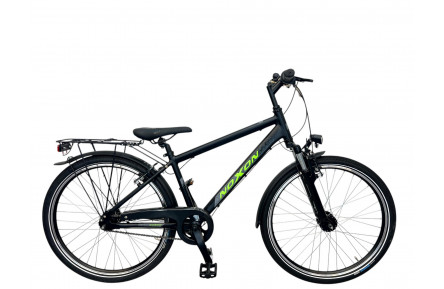 Boys bike Noxon RAD SWEEPER HE 26"/38cm FG/ND 7GG BLACK MATT