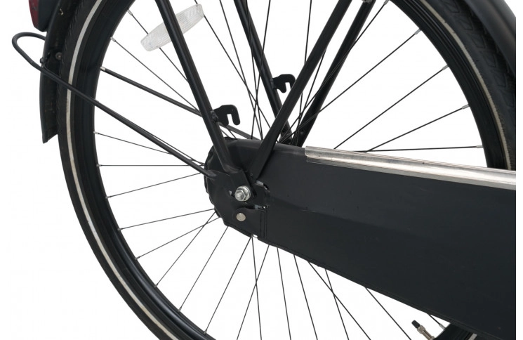 Herenfiets Popal 28"/57cm/Zwart