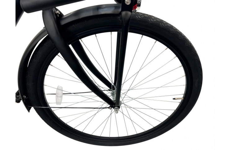 Herenfiets Altec Classic 28"/53 cm/Zwartmat/283635