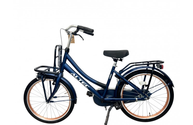 Meisjesfiets Altec Urban M/al/blauw/22/tansp/f38