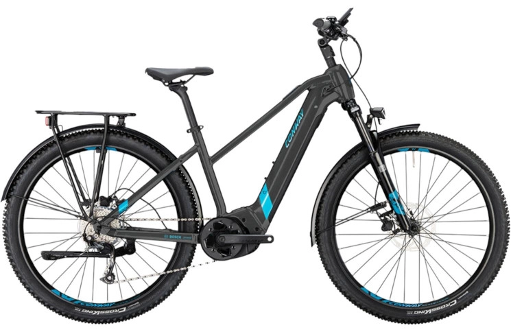 CONWAY Elektrische SUV Cairon C 2.0 500 29"/49cm-L/9/zwart metallic mat - turquoise metallic/02823300