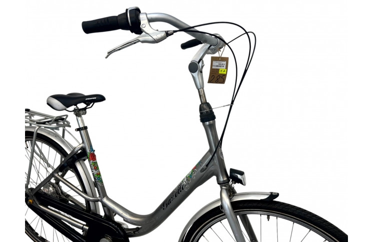 Damesfiets GAZELLE BLOOM w/silver/28/al/sity
