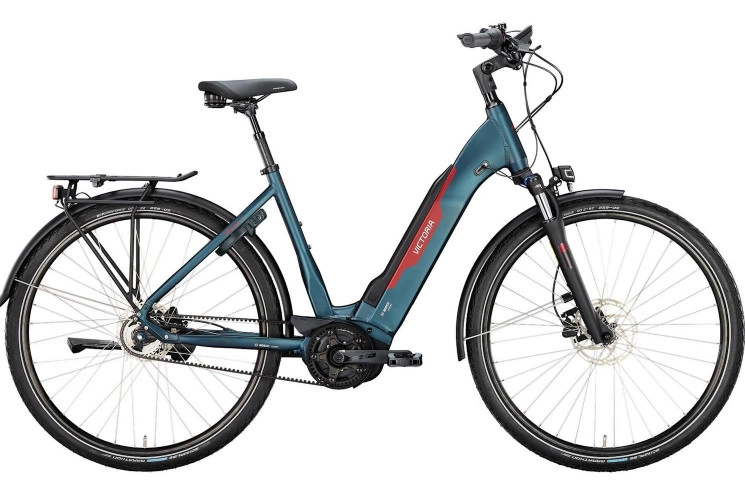 VICTORIA Electric trekking bike Tresalo 7 28"/44cm-XS/5/dark night matt/02980540
