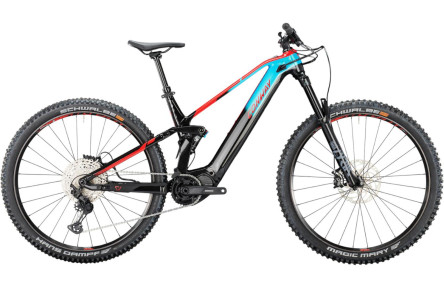 CONWAY Elektrische MTB Full-Suspension eWME 4.9 29"/41cm-S/12/turquoise fade - rood/02895894