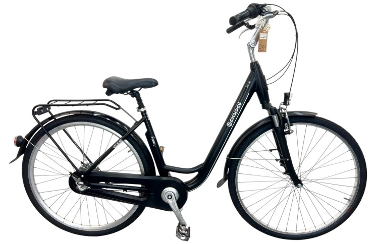 Damesfiets Popal Sway 28"/47cm/Zwart