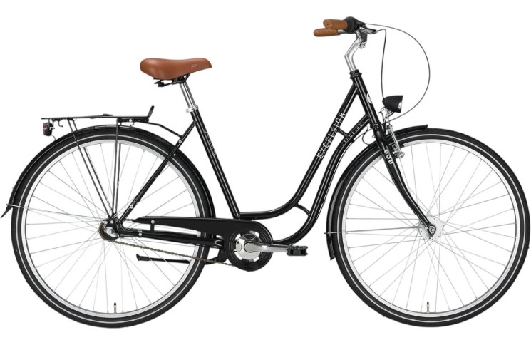 EXCELSIOR City bike Touring ND 28"/53cm/3/black - brown/02144269