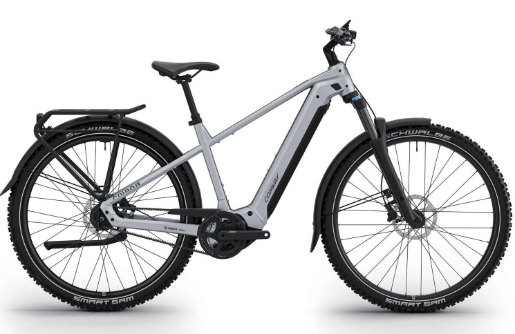 CONWAY Elektrische SUV Cairon SUV 6.0 B Auto №1 29"/41cm-S/5/glanzend zilver - lichtbruin/02810722