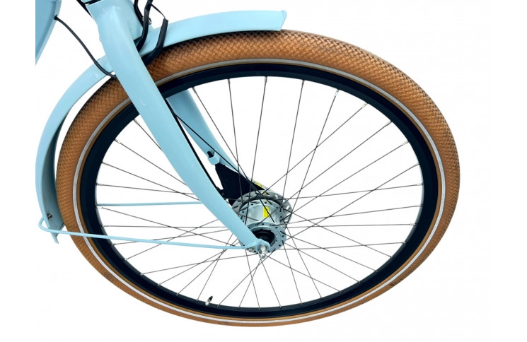 Damesfiets Cortina Foss D/al/28/blauw/stad/f57