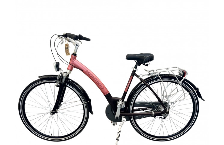 Damesfiets Montego Urban Style 28" S/49 zwart-rose