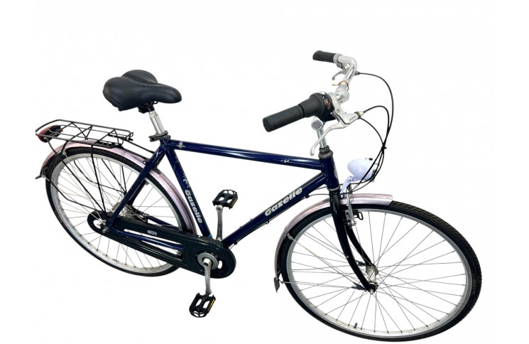 Men's bicycle Gazelle Hybrid 28" 53 cm blue