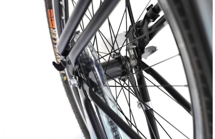 Meisjesfiets BSP 24" 42 zwart mat