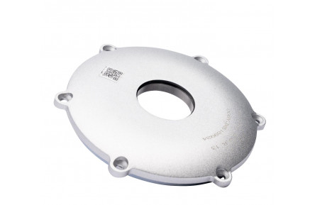 Bafang motor cover + FM G320.250.R front wheel motor bearing (6 magnets) silver