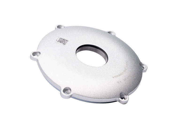 Bafang motor cover + FM G320.250.R front wheel motor bearing (6 magnets) silver