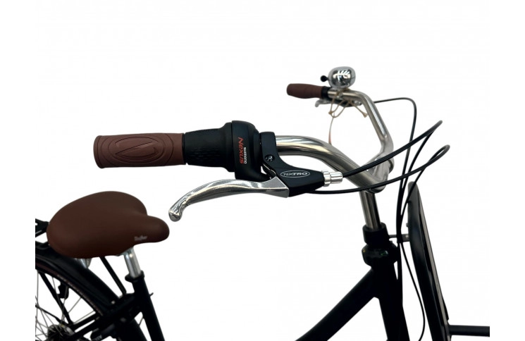 Damesfiets Popal Daily Dutch Prestige N7 RB/47/Mat zwart/S020147001M,28-47