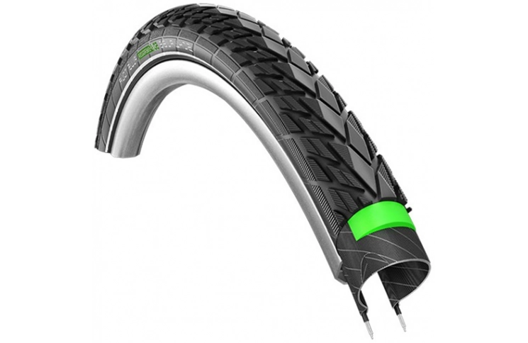 Buitenband Schwalbe Energizer Plus GreenGuard 28 x 1.50" / 40-622 mm - zwart met reflectie