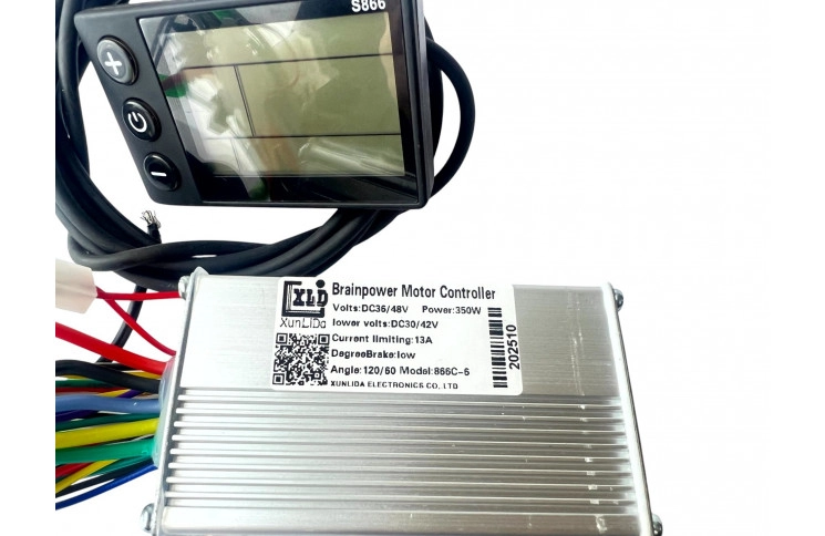 Brainpower Motor Controller XunLiDa Display + Controller mod.1 DC36/48V 13A 350W