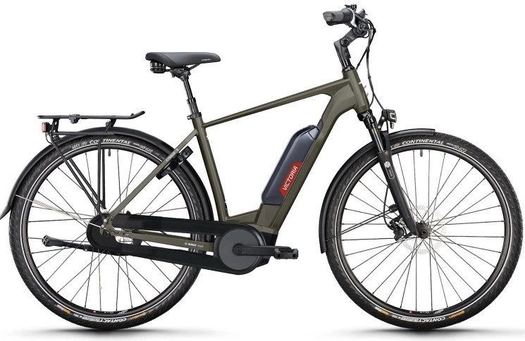 VICTORIA Elektrische trekkingfiets Cysalo 9 №1 28"/60cm/7/warm antraciet/02920023