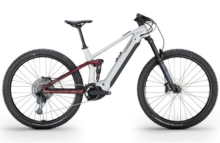 CONWAY Elektrische MTB Full-Suspension Xyron ST 6.0 №1 29"/46cm-XL/12/ivoor mat - zwart mat/02810171