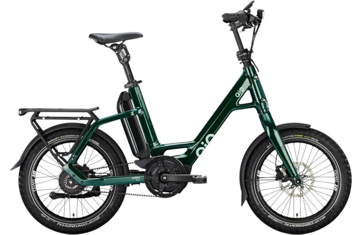 QiO Elektrische compactfiets EINS P-E №1 20"/48cm/enviolo traploos/bosgroen/02652051