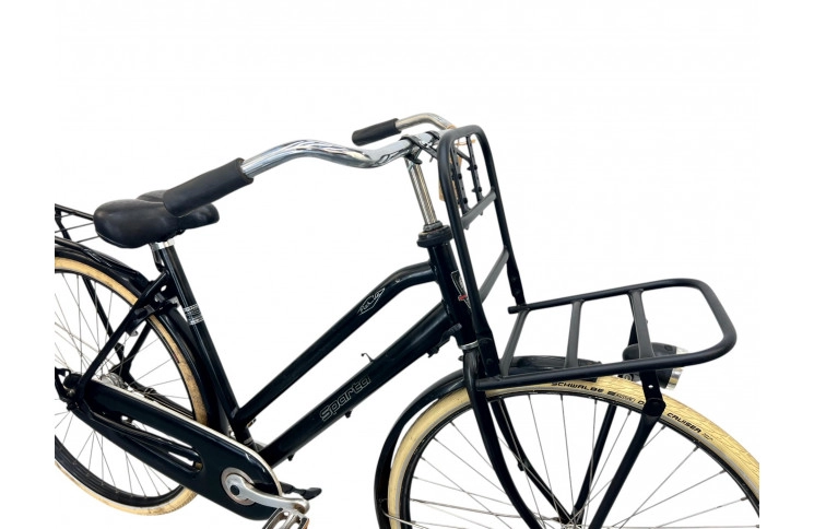 Woman's bicycle Sparta PickUP black/28/w/al/cargo