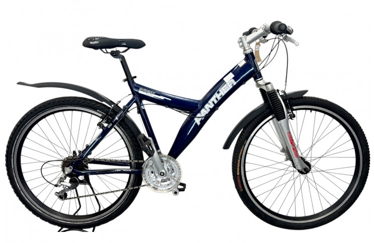 Jongensfiets Panther Eraser 26"/46cm/blauw