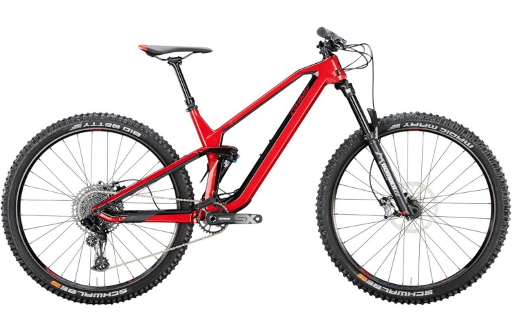 CONWAY MTB Full-Suspension WME 3.9 29"/43cm-M/12/red metallic - black metallic/02822831