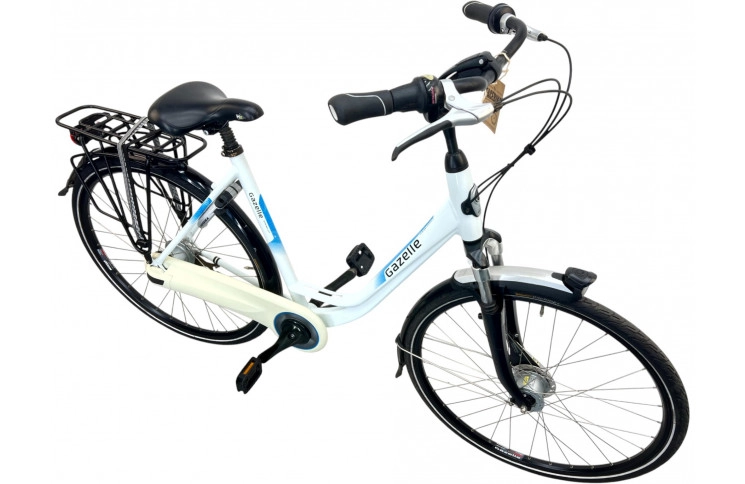 Damesfiets Gazelle Orange C7 28"/53cm/Wit