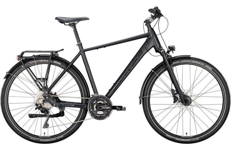 BRENNABOR Trekking bike T-66 28"/50cm-M/30/black matt - black glossy/02507531