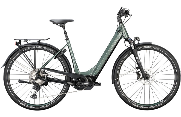 VICTORIA Elektrische trekkingfiets eTouring 12.9 28"/50cm-M/11/kwartsgroen/02978096