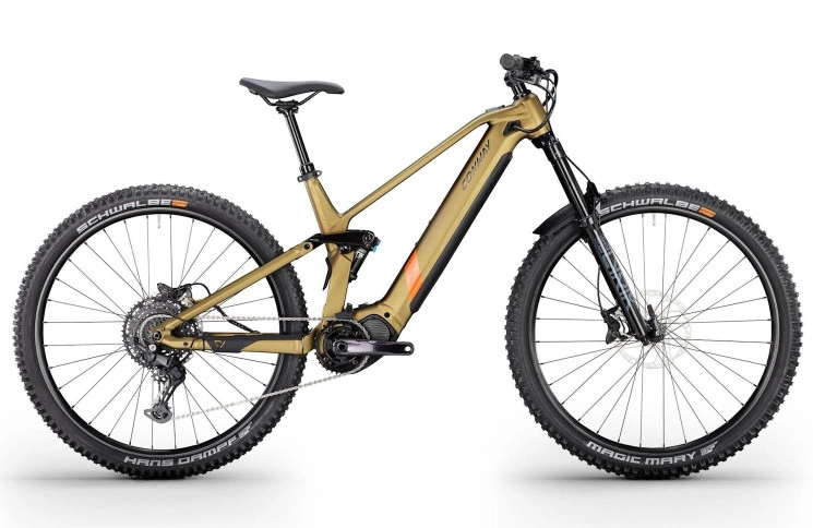 CONWAY Electric MTB Full-Suspension eWME 2.0 №1 29"/47cm-L/10/bronze matt/02810465