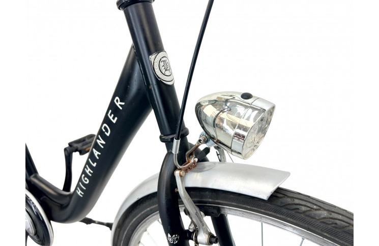 Damesfiets Highlander City 28" 53cm zwart