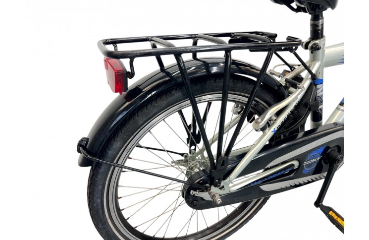 Jongensfiets Booster #1 J/st/grijs/20/stad/f33