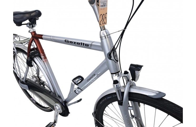 Man's bicycle Gazelle Chamonix 28/61cm/gray
