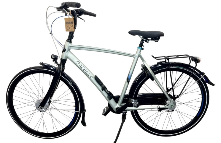 Herenfiets Gazelle Chamonix C7 28"/57cm/Grijs