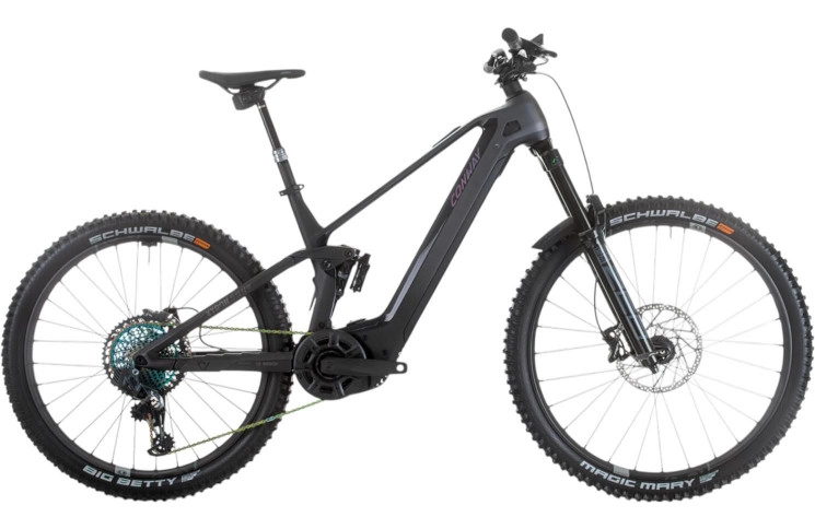 CONWAY Electric MTB Full-Suspension Xyron S 9.9 MX Carbon 29"/40cm-S/12/slab matt - carbon/02895803